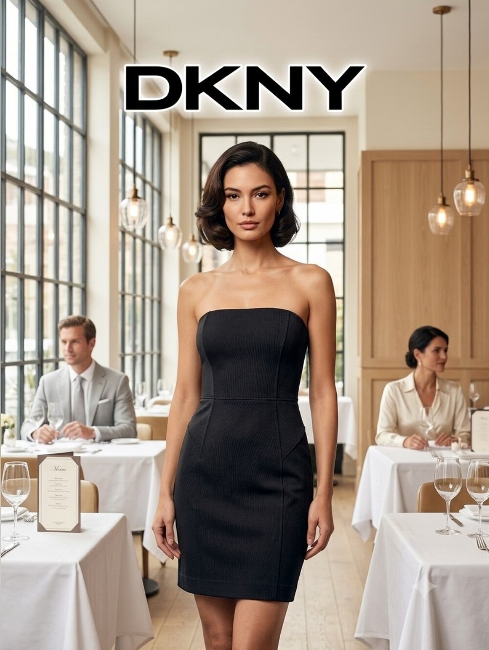 Dkny Black Dress DKNY Like New 🖤